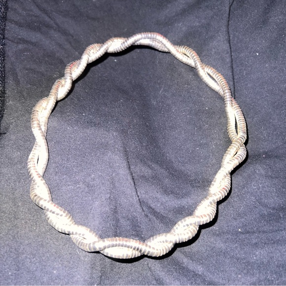 Bundle of 2 Flexible Silver Color “Snake” Multi-Use Jewelry - Necklace/Bracelet - Picture 10 of 17